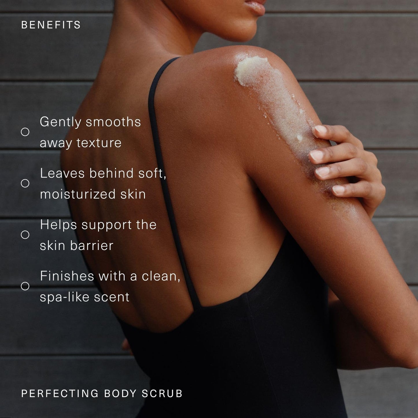 Oak Essentials Perfecting Body Scrub | Gentle Sugar Body Exfoliator for Visibly Smoother, Softer Skin, 7.1 Oz